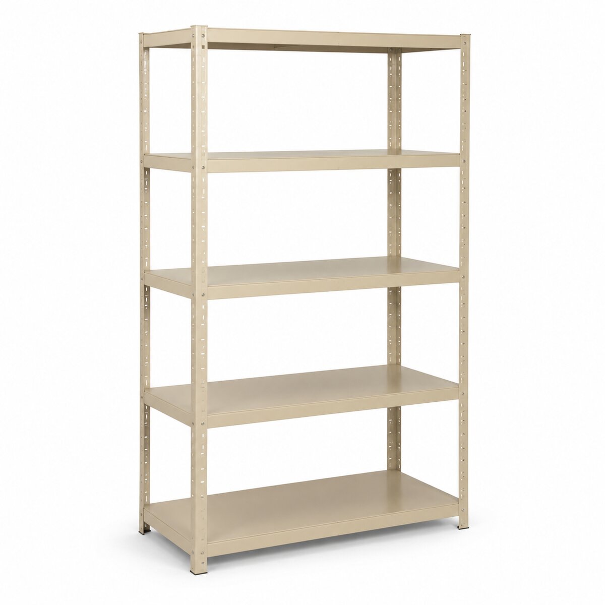 Open Steel Office Shelving (Beige)